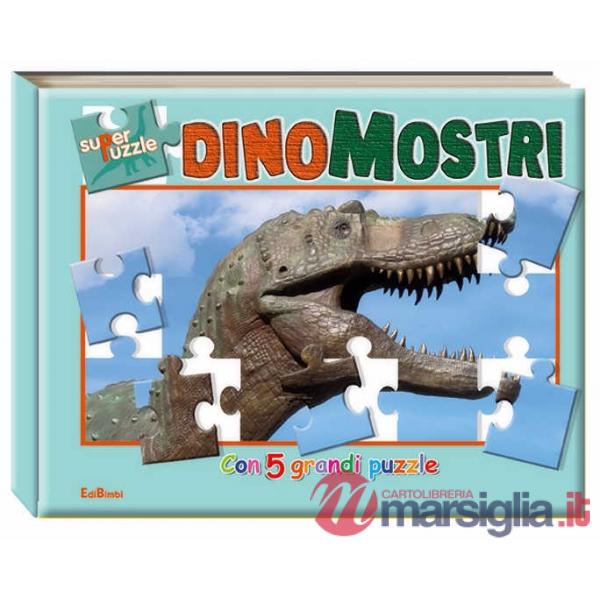 Dinomostri. Ediz. illustrata. Con 5 puzzle