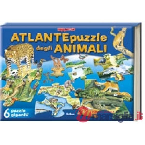 Atlante puzzle degli animali. Ediz. illustrata