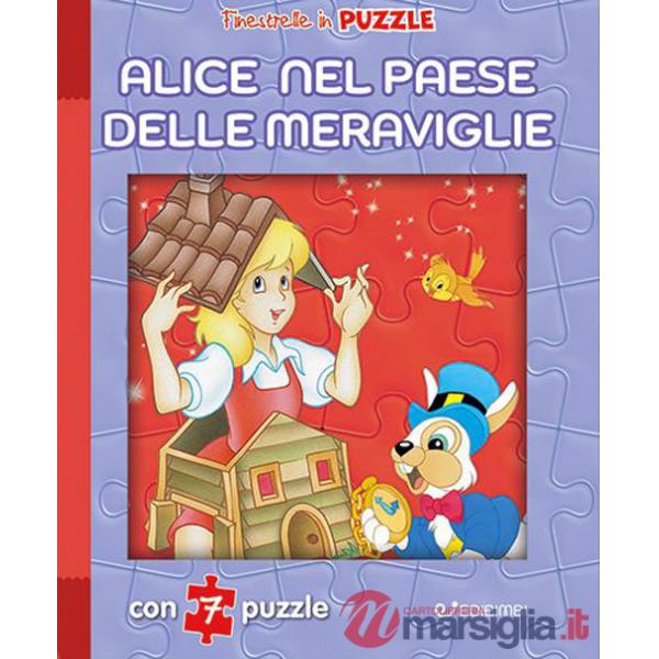 Alice nel paese delle meraviglie. Finestrelle in puzzle. Ediz. a colori