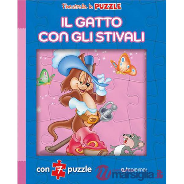 Gatto con gli stivali. Finestrelle in puzzle. Ediz. a colori (Il)