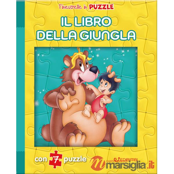 Libro della giungla. Finestrelle in puzzle. Ediz. illustrata (Il)