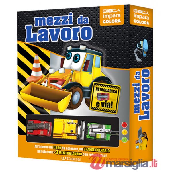 Mezzi da lavoro. Ediz. a colori. Con 3 macchinine