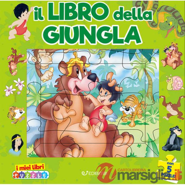 Libro della giungla. I miei libri puzzle. Ediz. illustrata (Il)