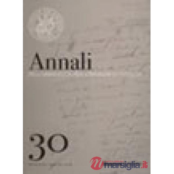 Annali dell'Università per stranieri di Perugia. Anno XI. Vol. 30