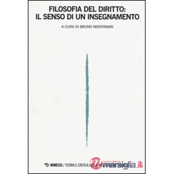 Filosofia del diritto: il senso di un insegnamento. Teoria e critica della regolazione sociale (2016). Vol. 1