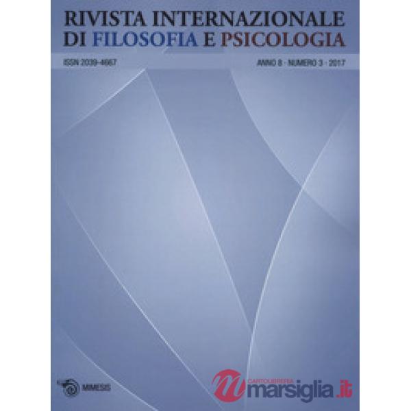 Rivista internazionale di filosofia e psicologia (2017). Vol. 3
