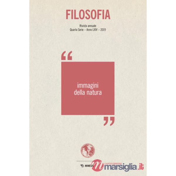 Filosofia. Immagini della natura (2019)