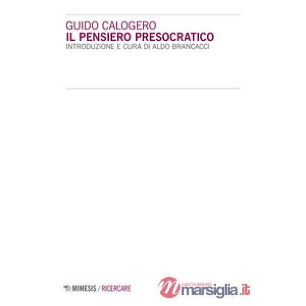 Pensiero presocratico (Il)