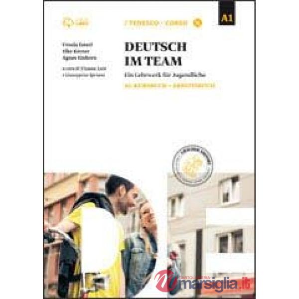 DEUTSCH IM TEAM A1 KURS + ARBEIT + CDMP3