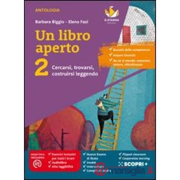 UN LIBRO APERTO 2 + BUSSOLA DELLE COMPETENZE + QUADERNO E-BOOK