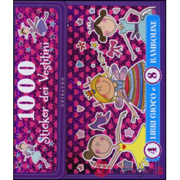 1000 stickers dei vestitini. Con adesivi. Ediz. a colori. Con Adesivi