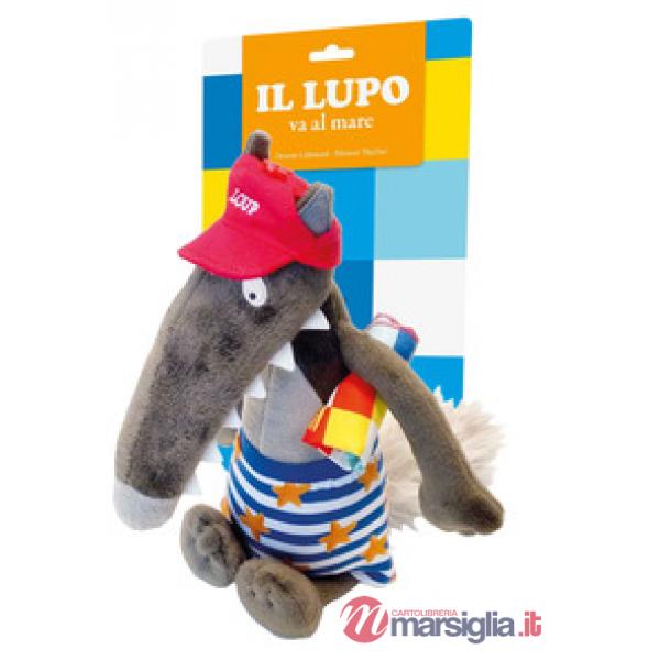 Lupo va al mare. Amico lupo. Ediz. a colori. Con Giocattolo morbido (Il)