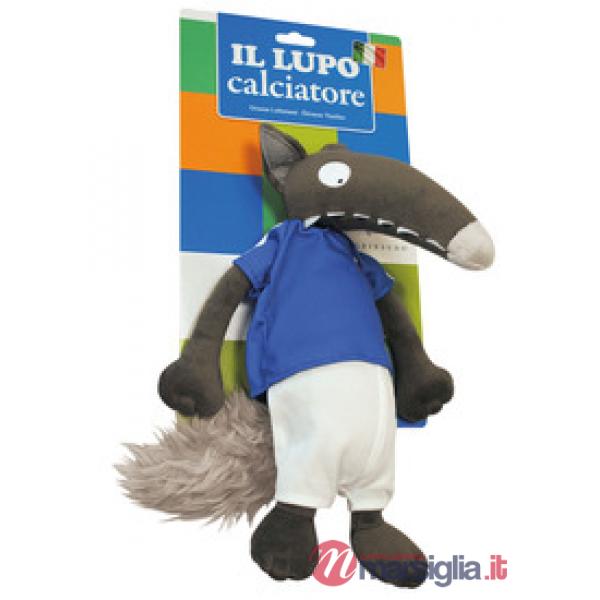 Lupo calciatore. Amico lupo. Ediz. a colori. Con peluche (Il)
