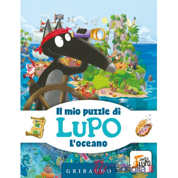 Oceano. Il mio puzzle di Lupo. Amico Lupo. Ediz. a colori. Con puzzle (L')