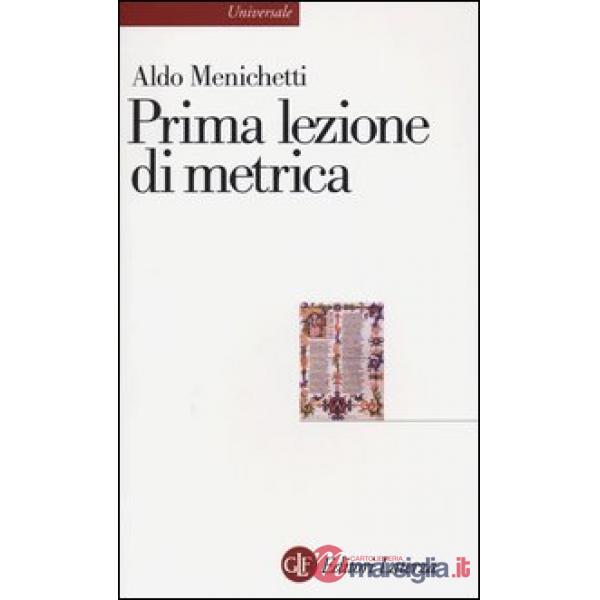 Prima lezione di metrica