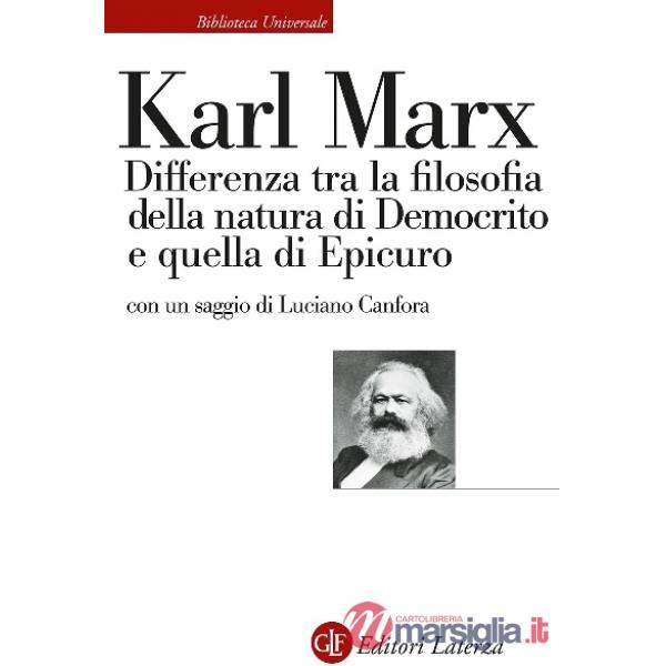 Differenza tra la filosofia della natura di Democrito e quella di Epicuro