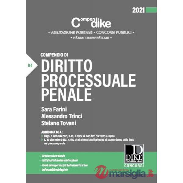 Compendio di diritto processuale penale