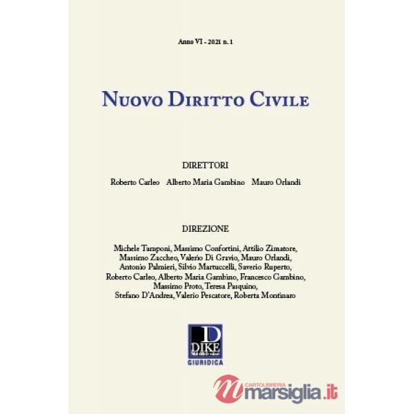 Nuovo diritto civile