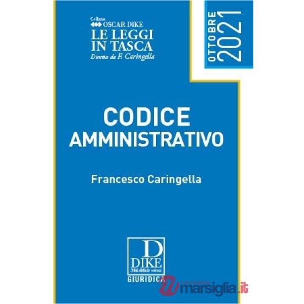 Codice amministrativo. Pocket. Ottobre 2021