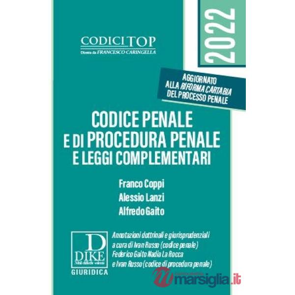 Codice penale e di procedura penale e leggi complementari