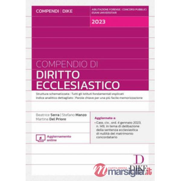 Compendio di diritto ecclesiastico