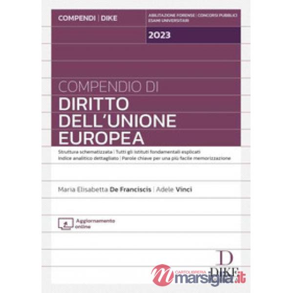 Compendio di diritto dell'Unione Europea