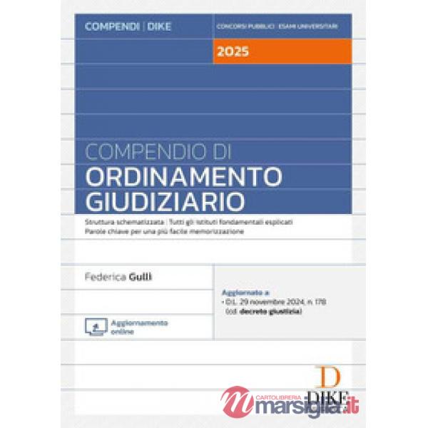 Compendio di ordinamento giudiziario