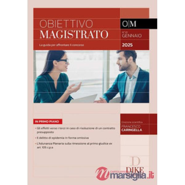 Obiettivo Magistrato n. 81 Gennaio 2025