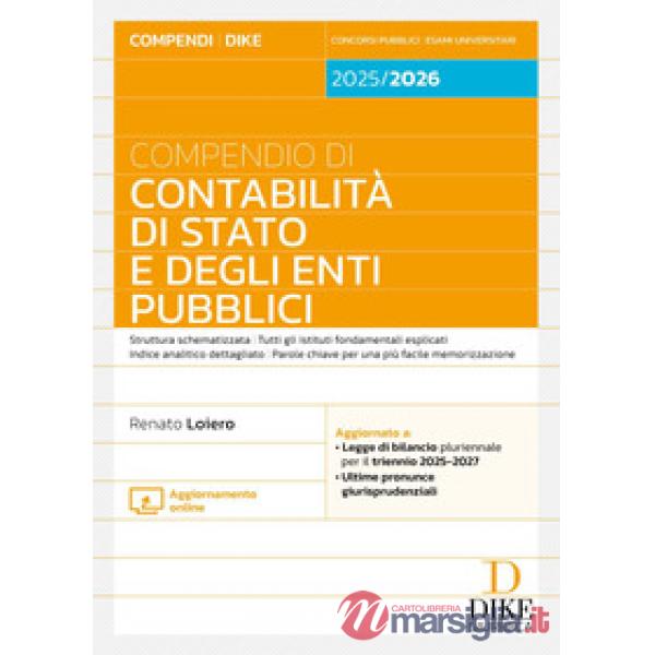 Compendio di contabilità di Stato e degli enti pubblici