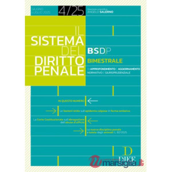 Il sistema del diritto penale