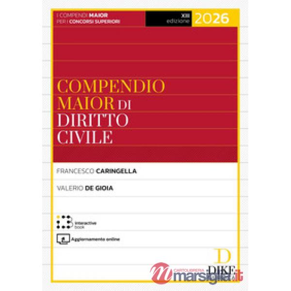 Compendio maior di diritto civile 2026