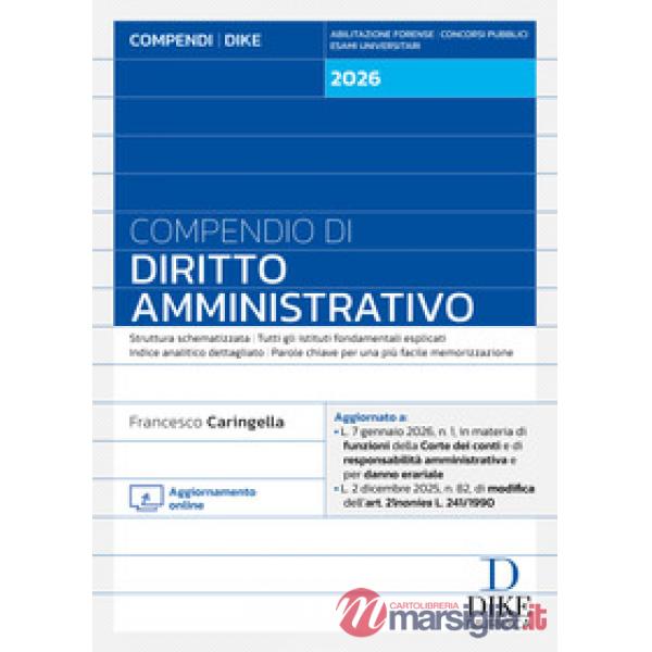 Compendio di diritto amministrativo 2026