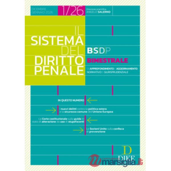 Il sistema del diritto penale