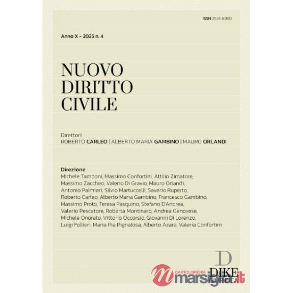Nuovo diritto civile