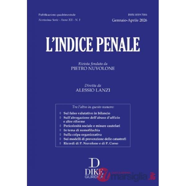 L'indice penale