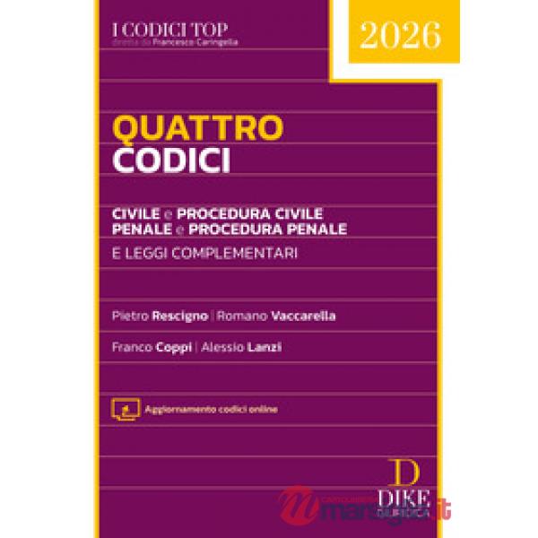 Quattro codici Top 2026