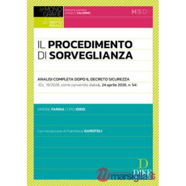 Il procedimento di sorveglianza