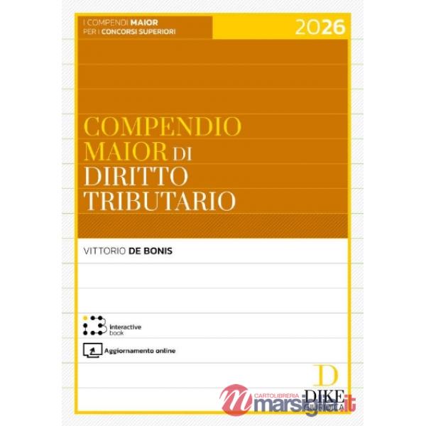 Compendio Maior di diritto tributario