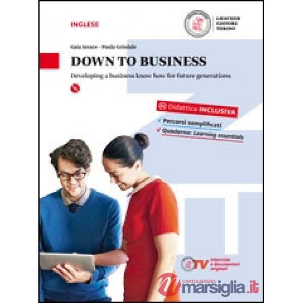 DOWN TO BUSINESS