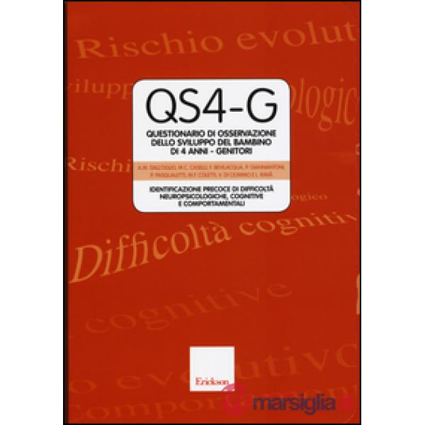 QS4-G. Questionario osservativo sullo sviluppo dei bambini a 4 anni. Genitori