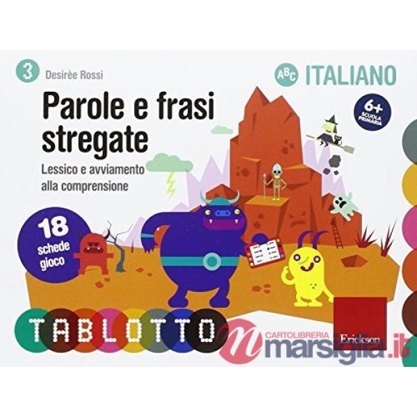 Parole e frasi stregate. Schede per Tablotto