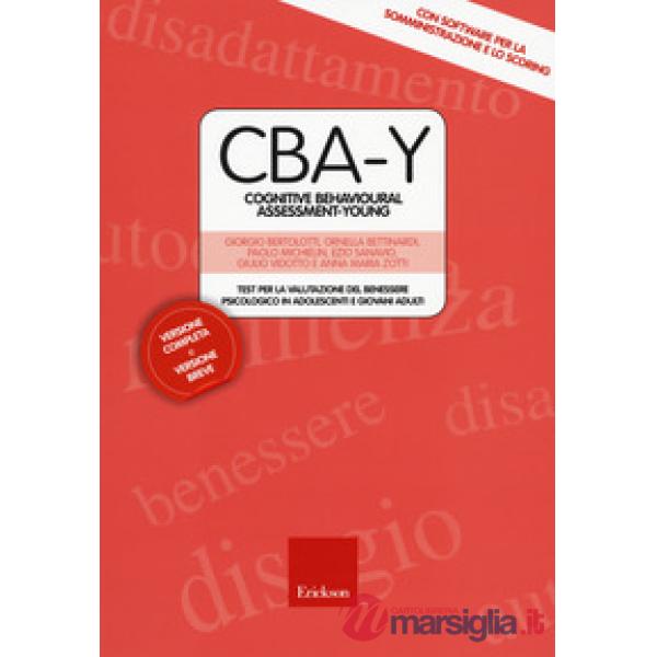 CBA-Y. Cognitive behavioural assessment-young. Test per la valutazione del benessere psicologico in adolescenti e giovani adulti