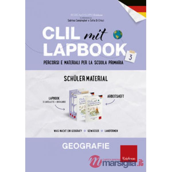 CLIL WITH LAPBOOK + WORKBOOK- GEOGRAFIE - CLASSE TERZA