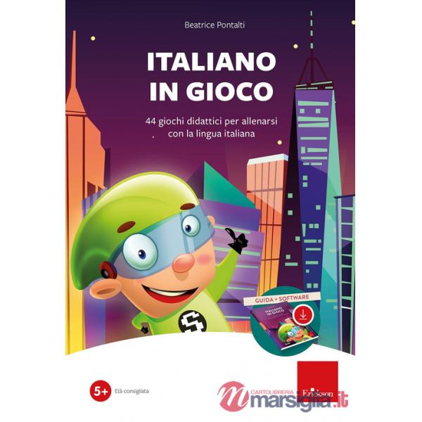 Italiano in gioco (Kit). 44 giochi didattici per allenarsi con la lingua italiana. Con software