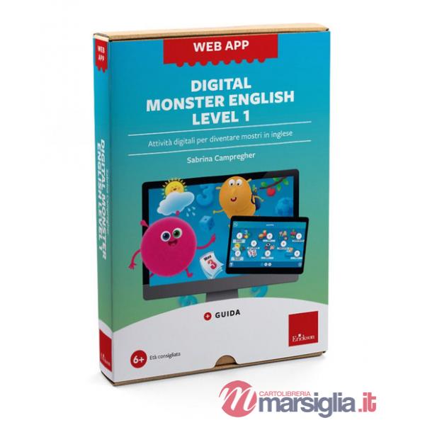 Digital Monster English Level 1. Attività digitali per diventare mostri in inglese. Web app. Con software