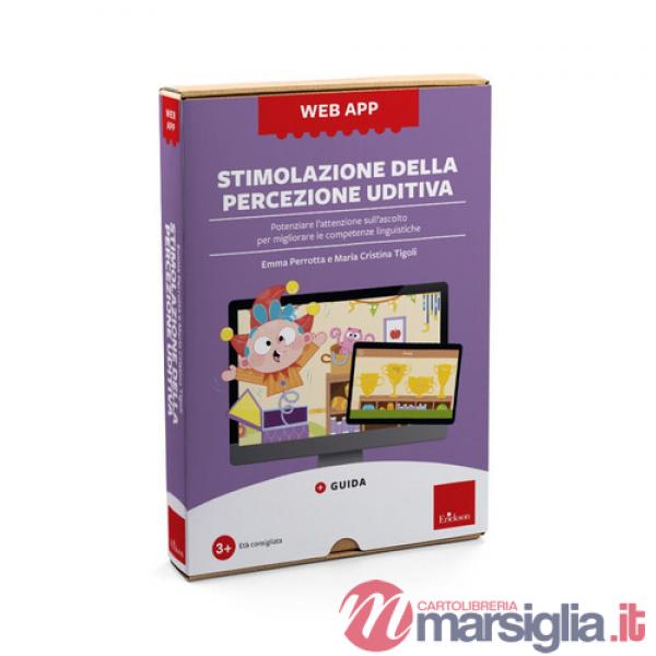 Stimolazione della percezione uditiva. Potenziare l'attenzione sull'ascolto per migliorare le competenze linguistiche. Web app. 