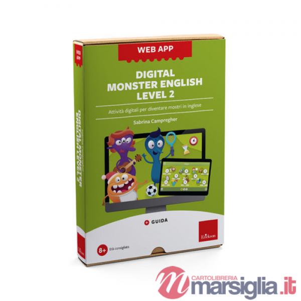 Digital monster english level 2. Attività digitali per diventare mostri in inglese. Web app. Con software