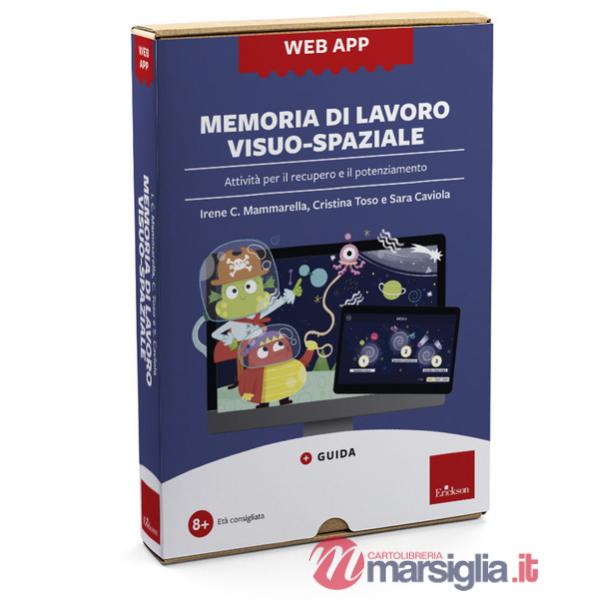 Web app Memoria di lavoro visuo-spaziale. Attività per il recupero e il potenziamento. Con software