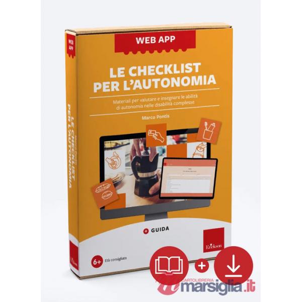 Checklist per l'autonomia. Materiali per valutare e insegnare le abilità di autonomia nelle disabilità complesse. Web app. Con s