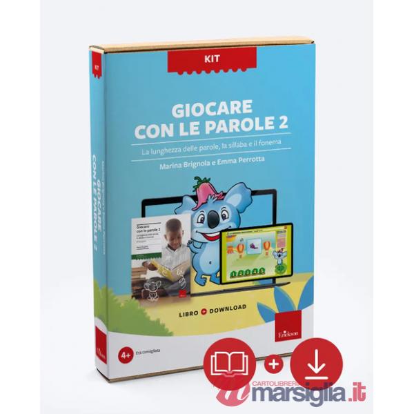 Giocare con le parole. Nuova ediz. Con software. Vol. 2/1: La lunghezza delle parole, la sillaba e il fonema